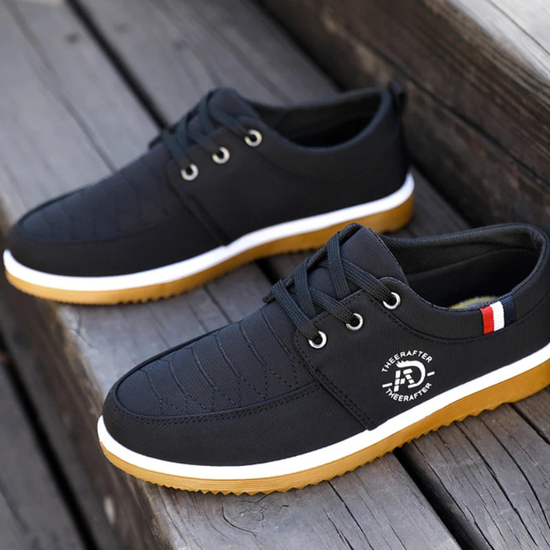 Zapatos de tela  para hombres, transpirables, resistentes al desgaste