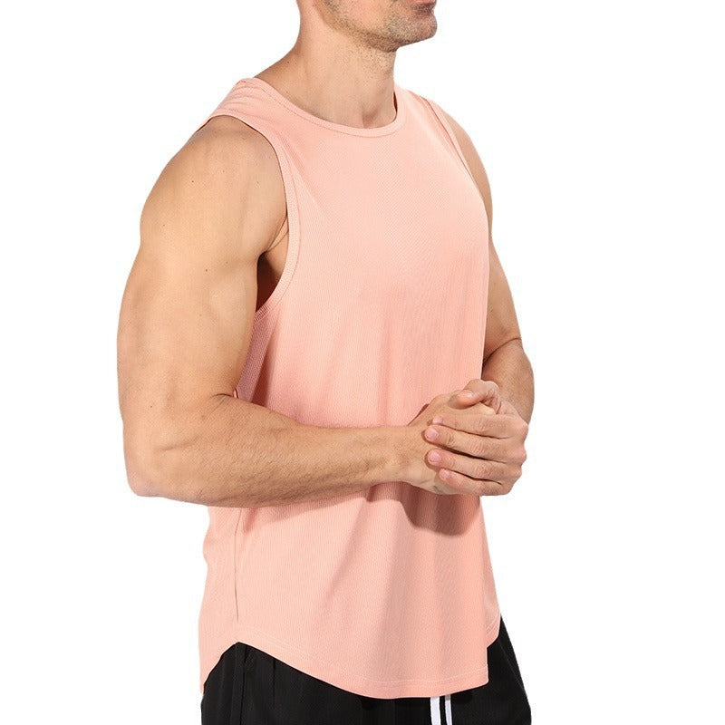 Trainings- und Laufshirt für Fitness, lässig, schnelltrocknend und atmungsaktiv fürs Fitnessstudio