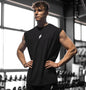 Chaleco Deportivo que Quema Músculos para Hombres, Verano, Casual, para Correr y Entrenamiento, Sudadera Holgada y Oversize de Malla con Cuello Redondo