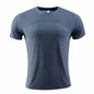 Kurzärmeliges Sport-T-Shirt für Herren, schnell trocknende Kleidung, Sommer-Laufkleidung, Fitnesskleidung