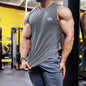 Herren-Tanktop, Sommer, Sport, figurbetont, atmungsaktiv, zum Laufen und Trainieren
