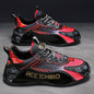 Zapatos de hombre con paquete colorido, suela de zapatos cómoda, cuero interior, alta tendencia deportiva casual