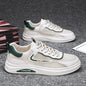 Zapatos pequeños blancos de tablero, malla transpirable de verano