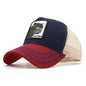 gorra animales bordados