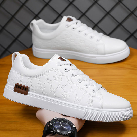 Modische Freizeitschuhe für Herren mit runder Schuhspitze und jugendlichem Stil