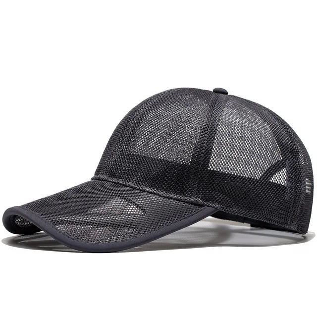 Gorra de verano de malla para adultos,