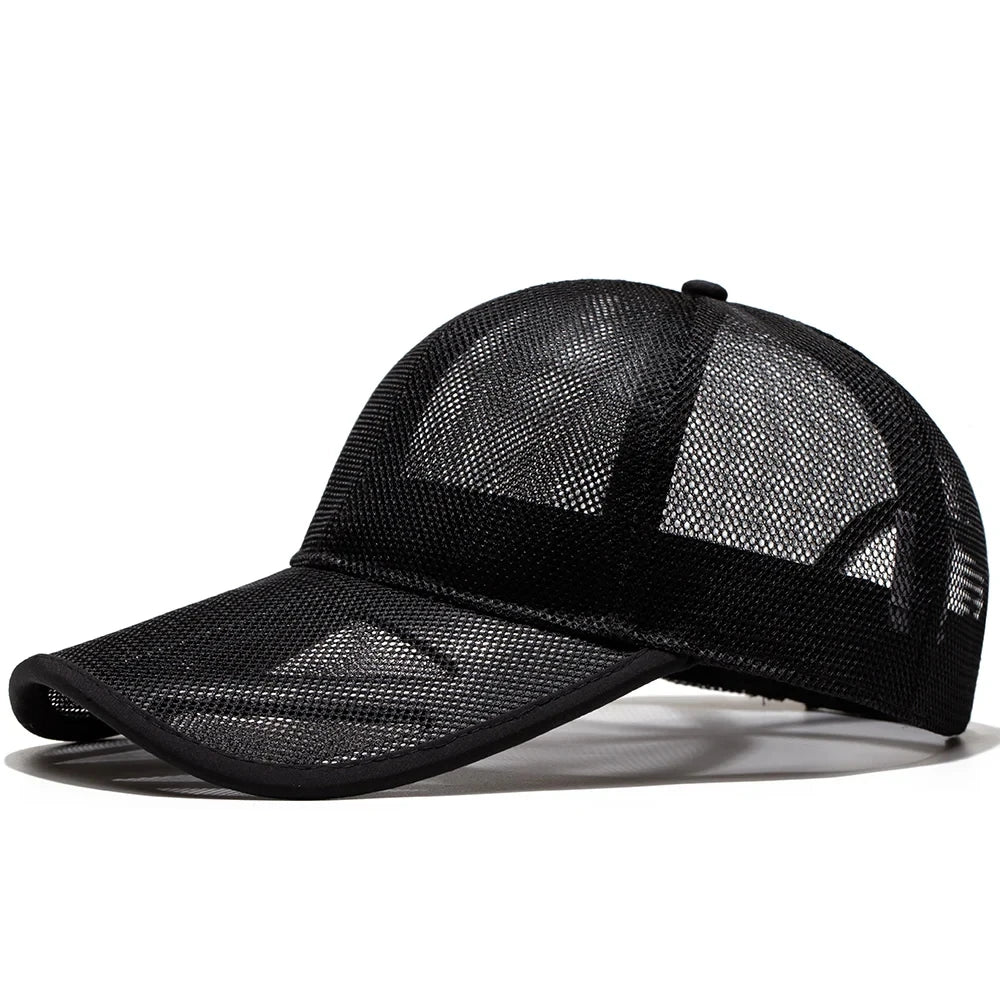 Gorra de verano de malla para adultos,