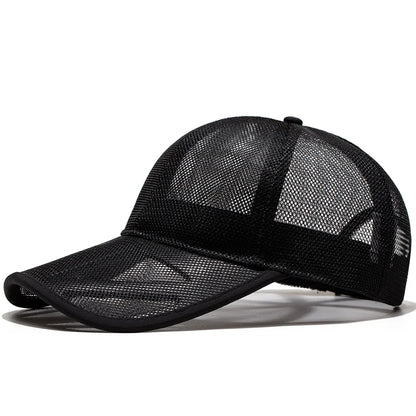 Gorra de verano de malla para adultos,