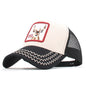 gorra animales bordados
