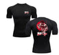 Baki Anime Print Kompressions-T-Shirts für Herren,