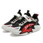 Zapatos deportivos para chicos con superficie de cuero impermeable y suela blanda antideslizante