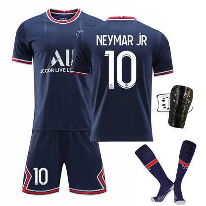 Camiseta de fútbol del Paris Saint Germain, camiseta de fútbol de Neymar nº 10, conjunto de camiseta de fútbol del Paris Saint Germain, camiseta de fútbol de Messi nº 30, camiseta de entrenamiento