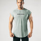 Ärmelloses Herren-Sport-Tanktop, elastisch, atmungsaktiv, schweißabsorbierend, aus Baumwollmischung, zum Laufen und Trainieren