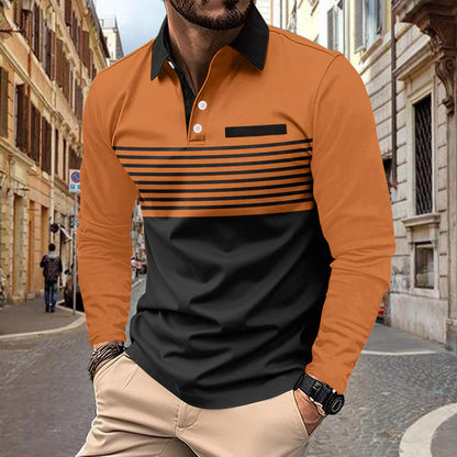 Polo deportivo para hombre con bolsillo tipo polo