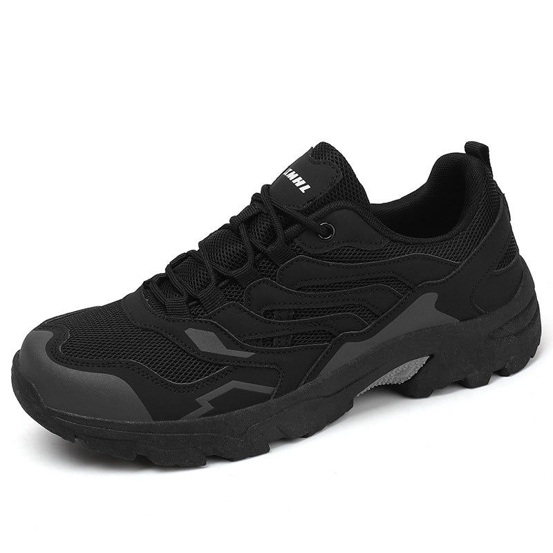Zapatos de senderismo al aire libre de ancho cómodo, transpirables, antideslizantes y duraderos