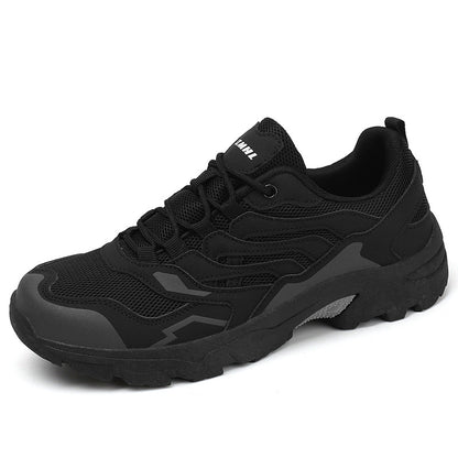 Zapatos de senderismo al aire libre de ancho cómodo, transpirables, antideslizantes y duraderos