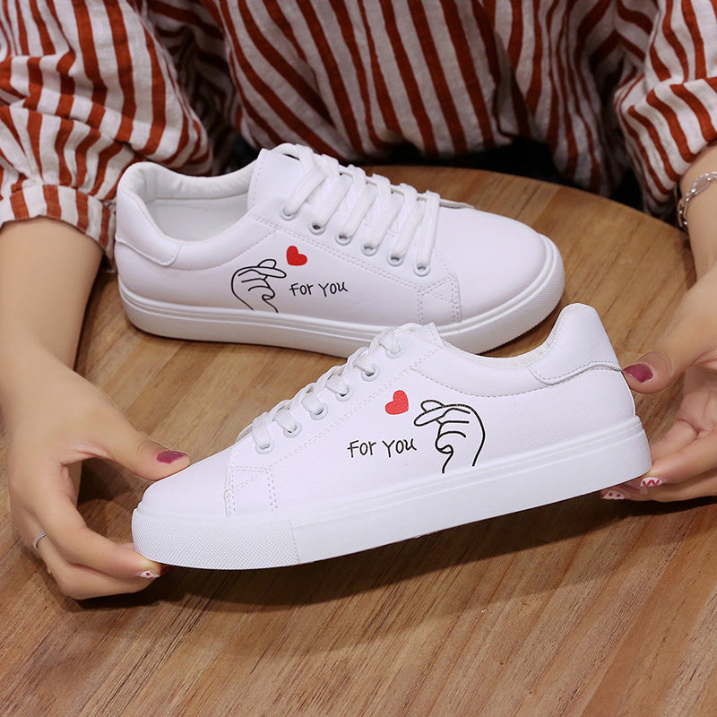 Mädchenschuhe im Western-Stil mit flacher Sohle, Skater-Typ,