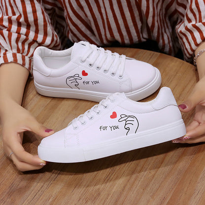 Mädchenschuhe im Western-Stil mit flacher Sohle, Skater-Typ,