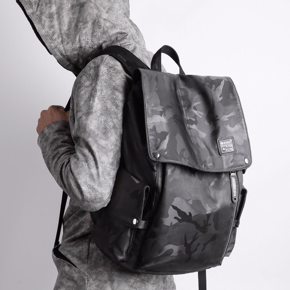 Mochila multifuncional de viaje, nueva y moderna, con múltiples compartimentos, para hombre.