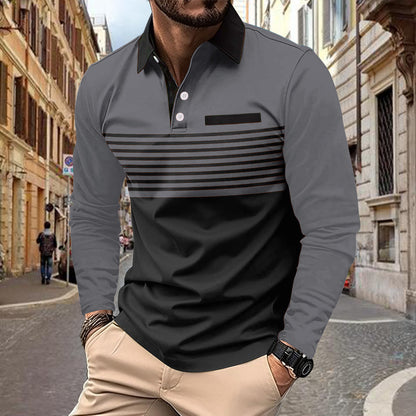 Polo deportivo para hombre con bolsillo tipo polo