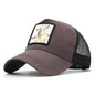 gorra animales bordados