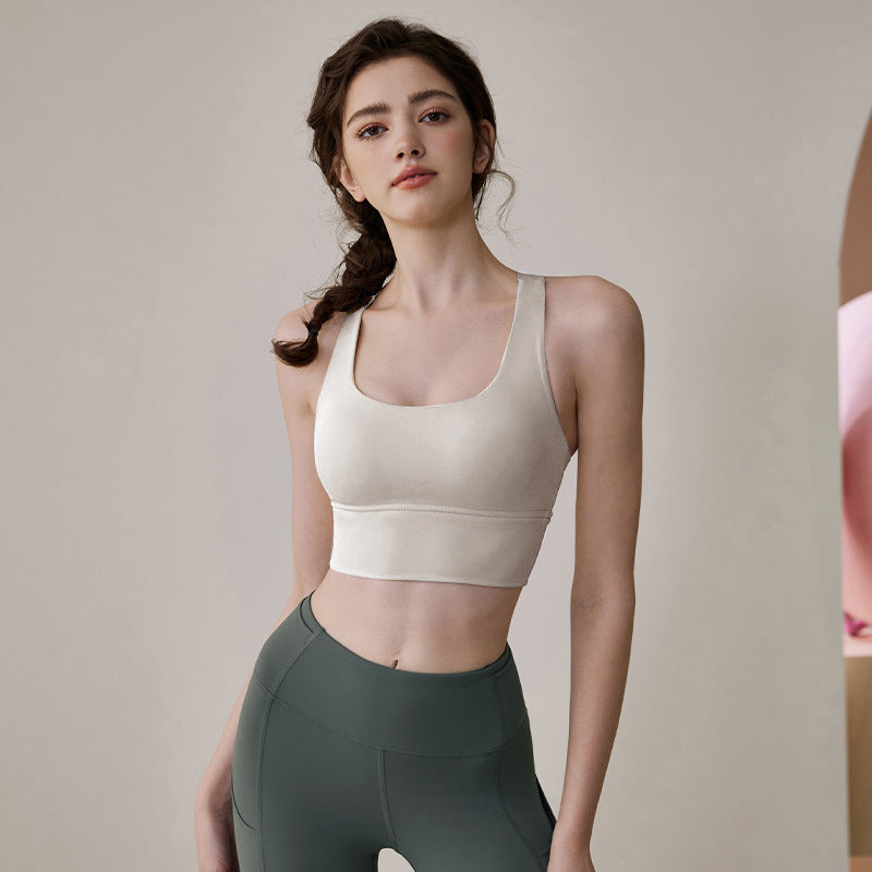 Hochintensives Fitness-Top für Läufer, im Westenstil,