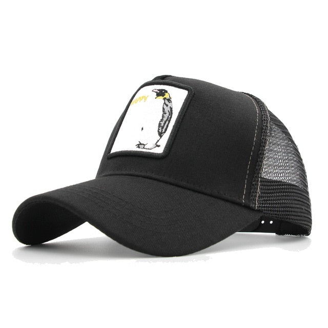 gorra animales bordados