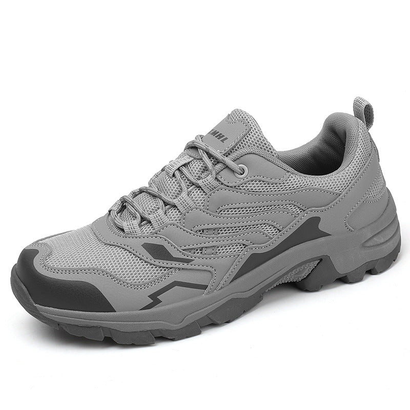 Zapatos de senderismo al aire libre de ancho cómodo, transpirables, antideslizantes y duraderos