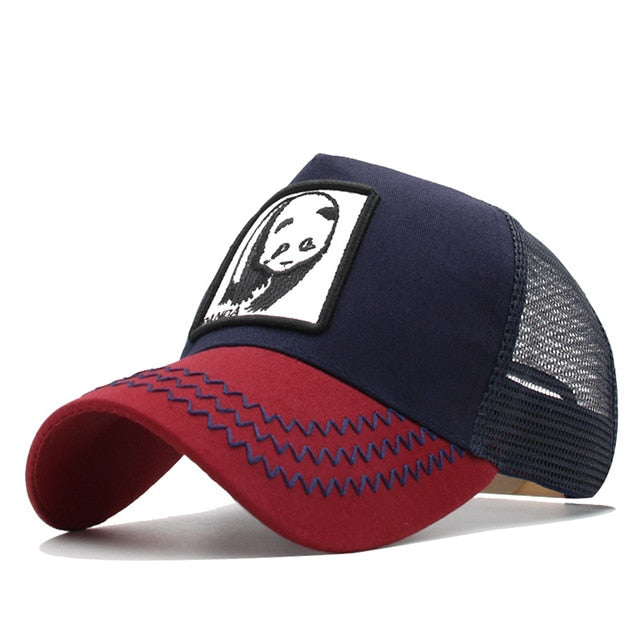 gorra animales bordados