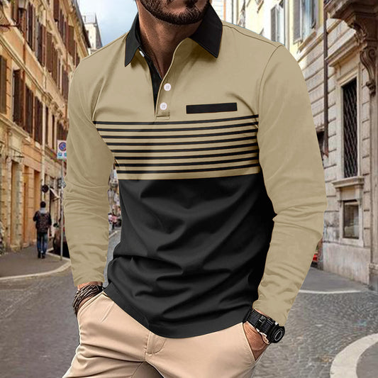 Polo deportivo para hombre con bolsillo tipo polo