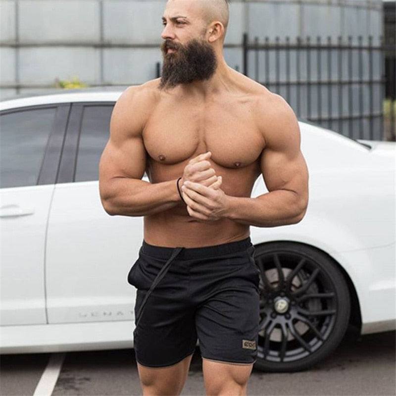 Pantalones cortos de verano para correr de hombre
